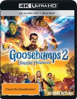 Goosebumps 2: Haunted Halloween 4K (Blu-ray Movie)