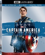 Captain America: The First Avenger 4K (Blu-ray Movie)