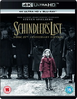 Schindler's List 4K (Blu-ray Movie)