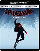 Spider-Man: Into the Spider-Verse 4K + 3D (Blu-ray Movie), temporary cover art