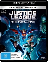 Justice League vs The Fatal Five 4K (Blu-ray Movie)