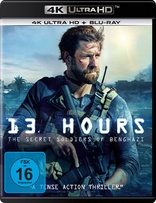 13 Hours: The Secret Soldiers of Benghazi 4K (Blu-ray Movie)