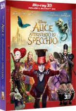 Alice Through the Looking Glass 3D (Blu-ray Movie)