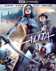 Alita: Battle Angel 4K + 3D (Blu-ray)