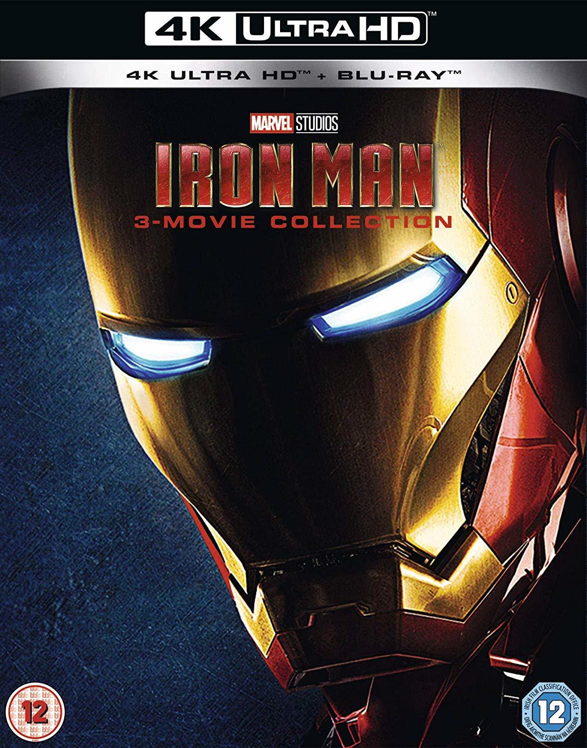 Iron Man: 3-Movie Collection (2008-2013) Iron Man: Colección de 3 Películas (2008-2013) [E-AC3 7.1 + SUP] [4K UHD Blu Ray-Rip] 242563_front