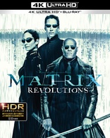 The Matrix Revolutions 4K (Blu-ray Movie)