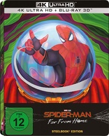 Spider-Man: Far from Home 4K + 3D (Blu-ray Movie)