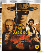 The Mask of Zorro 4K (Blu-ray Movie)