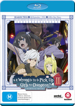 Is It Wrong to Try to Pick Up Girls in a Dungeon?: Season Two (Blu-ray Movie), temporary cover art