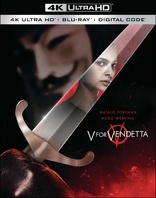 V for Vendetta 4K (Blu-ray Movie)