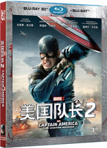 Captain America: The Winter Soldier 3D (Blu-ray Movie), temporary cover art