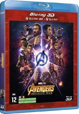 Avengers: Infinity War 3D (Blu-ray Movie)