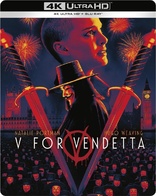 V for Vendetta 4K (Blu-ray Movie)