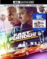 The Fast and the Furious 4K (Blu-ray Movie)