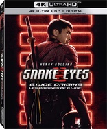 Snake Eyes: G.I. Joe Origins 4K (Blu-ray Movie)