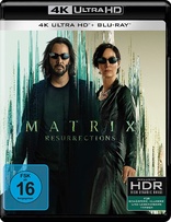 The Matrix Resurrections 4K (Blu-ray Movie)