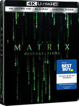 The Matrix Resurrections 4K (Blu-ray Movie), temporary cover art