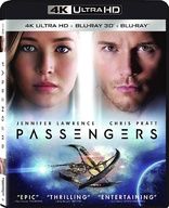 Passengers 4K + 3D (Blu-ray Movie)