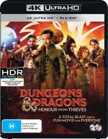 Dungeons & Dragons: Honor Among Thieves 4K (Blu-ray Movie)