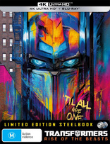 Transformers: Rise of the Beasts 4K (Blu-ray Movie)