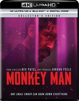 Monkey Man 4K (Blu-ray Movie)