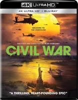 Civil War 4K (Blu-ray Movie)