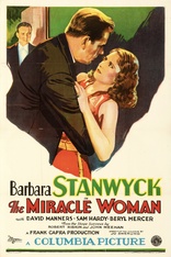 The Miracle Woman (Blu-ray Movie)