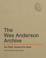 The Wes Anderson Archive: Ten Films, Twenty-Five Years 4K (Blu-ray Movie)