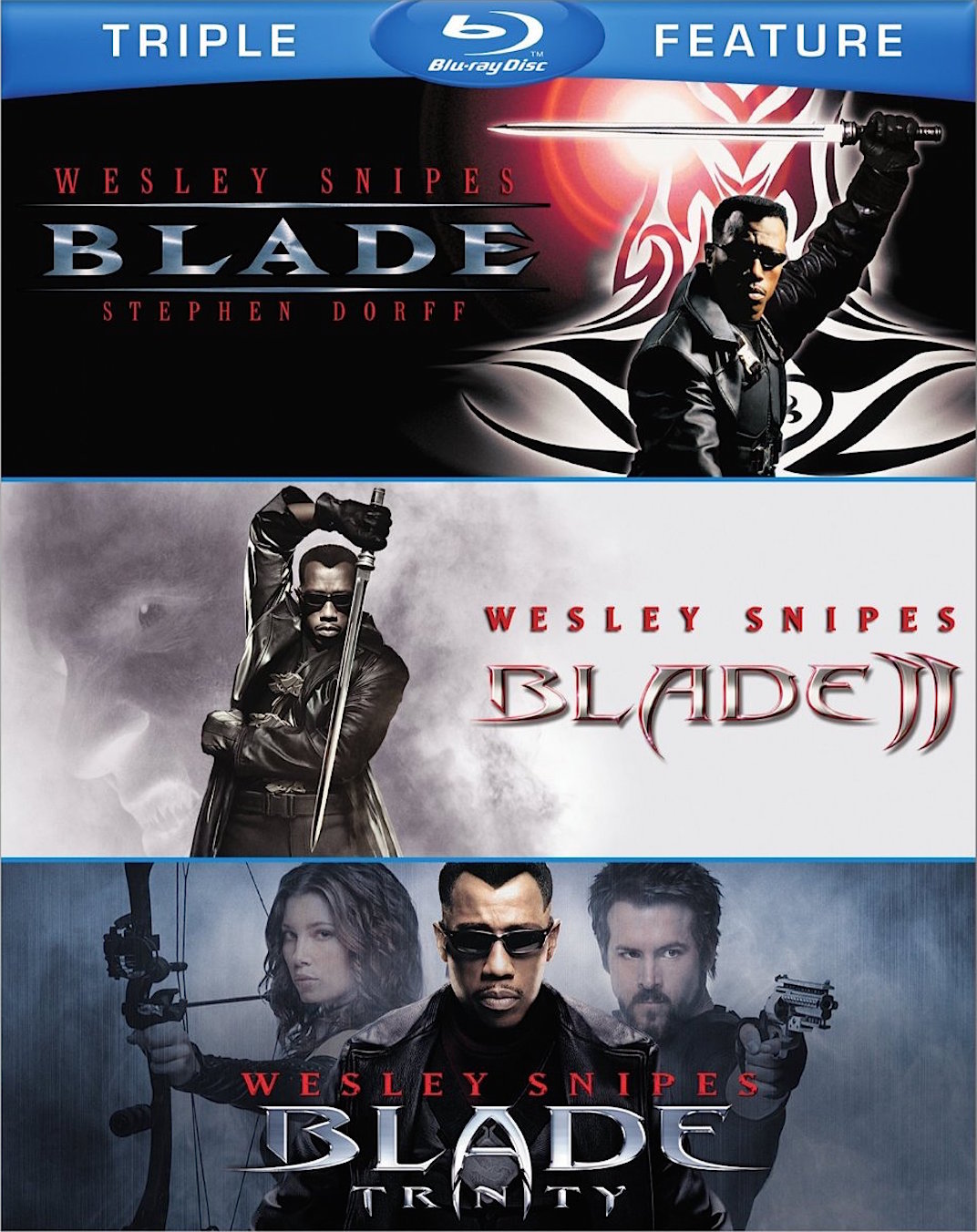 Blade: Triple Feature (1998-2004) Blade: Cazador de Vampiros - Colección de 3 Películas (1998-2004) [AC3 2.0 + SUP] [Blu Ray-Rip] [DVD-Rip] 39035_front