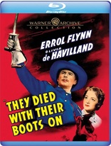 They Died with Their Boots On (Blu-ray Movie), temporary cover art