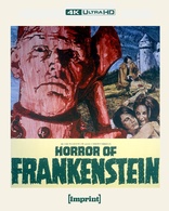 The Horror of Frankenstein 4K (Blu-ray Movie), temporary cover art