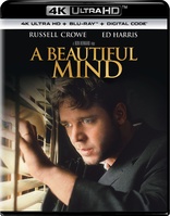 A Beautiful Mind 4K (Blu-ray Movie)