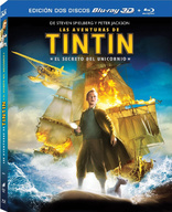 The Adventures of Tintin: Secret of the Unicorn 3D (Blu-ray Movie)