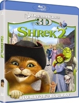 Shrek 2 3D (Blu-ray Movie), temporary cover art