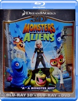 Monsters vs. Aliens 3D (Blu-ray Movie)