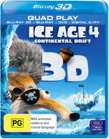 Ice Age 4: Continental Drift 3D (Blu-ray Movie)