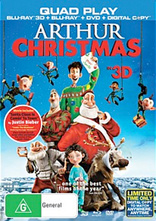 Arthur Christmas 3D (Blu-ray Movie), temporary cover art