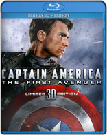 Captain America: The First Avenger 3D (Blu-ray Movie), temporary cover art