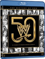 WWE: The History of WWE - 50 Years of Sports Entertainment (Blu-ray Movie), temporary cover art