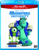 Monsters University 3D (Blu-ray Movie), temporary cover art