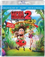 Cloudy With a Chance of Meatballs 2 3D (Blu-ray Movie)