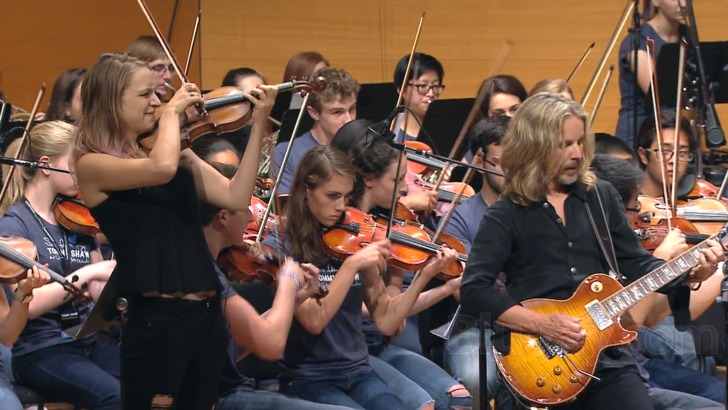 Image result for tommy shaw "contemporary youth orchestra"