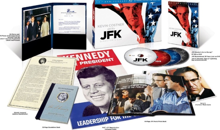 Jfk Blu Ray 50th Anniversary Ultimate Collectors Edition 